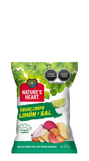 NH Veggie chips SAL-LIMÓN 40 GR